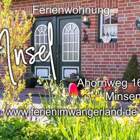 Ferien Im Wangerland Ferienwohnung Insel Minsen Schillig Hund Pool Sauna Extérieur photo